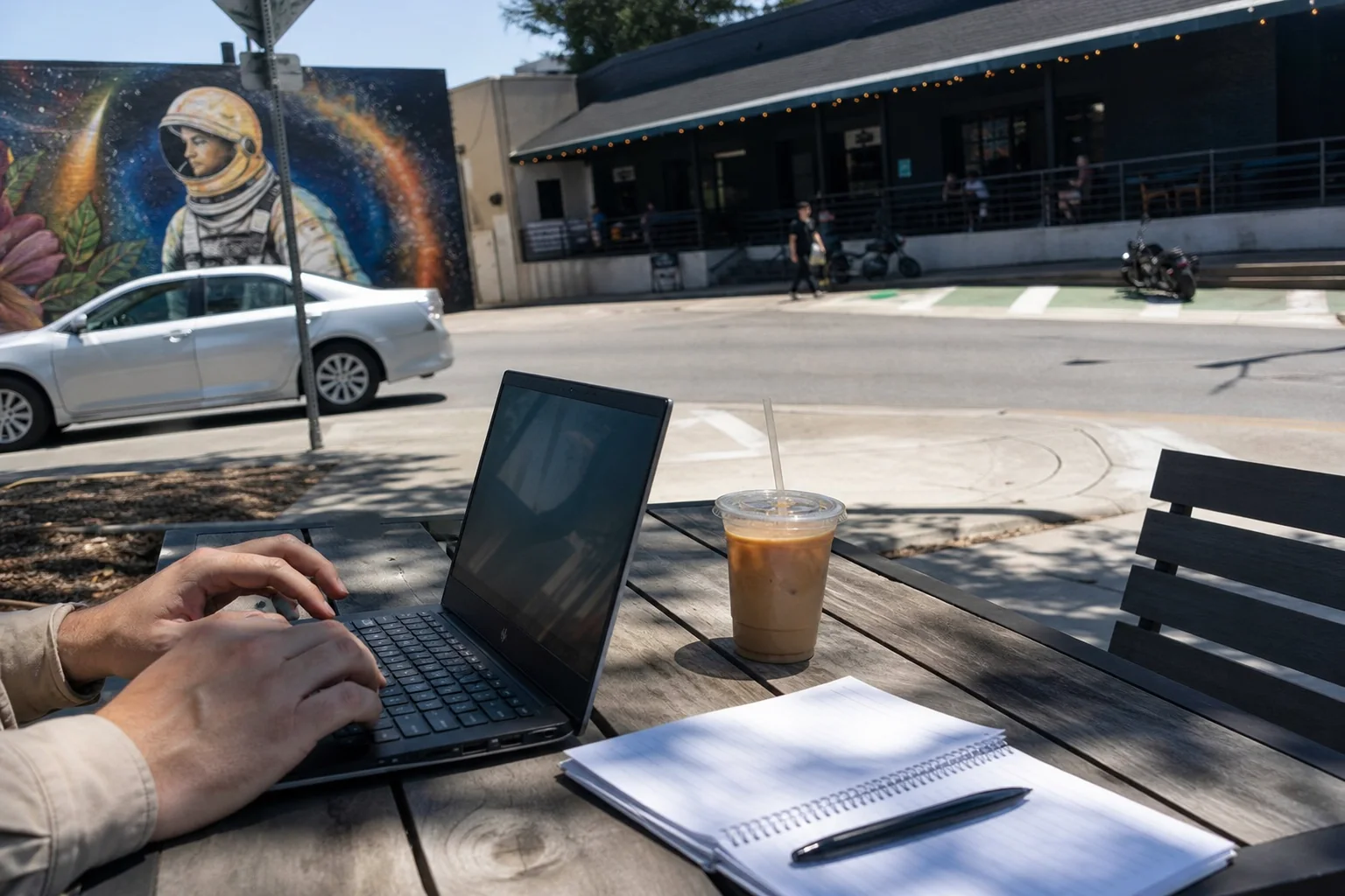 Marketing Services service scene in Houston, TX